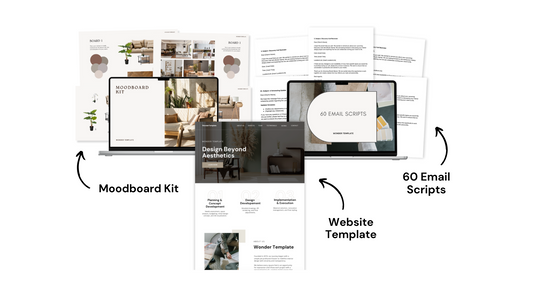 Bundle: Moodboard Kit + Email Scripts + Website