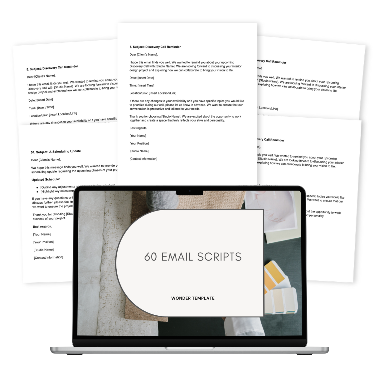 60 Email Scripts – The Wonder Designer